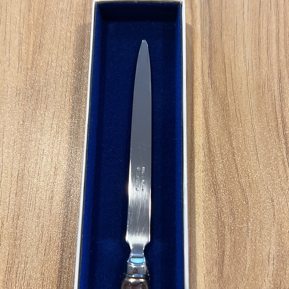 Vintage Reed and Barton Silverplate Winterthur Museum Letter Opener - Picture 4 of 8